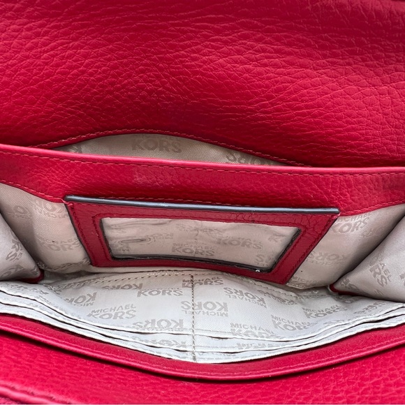 KORS Michael Kors Red Crossbody Bag - Picture 9 of 10